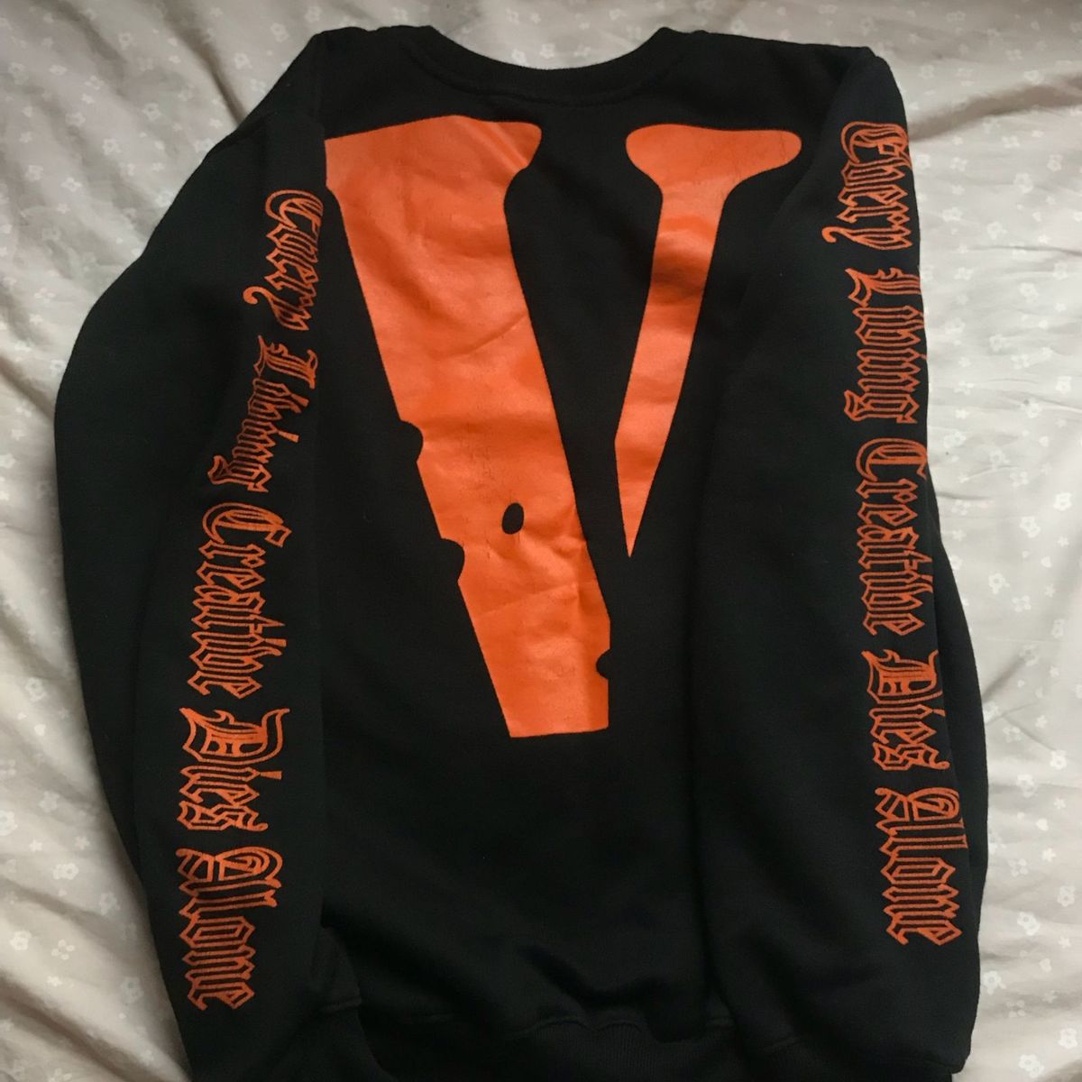 Vlone X Off-White Sweatshirt in Orange