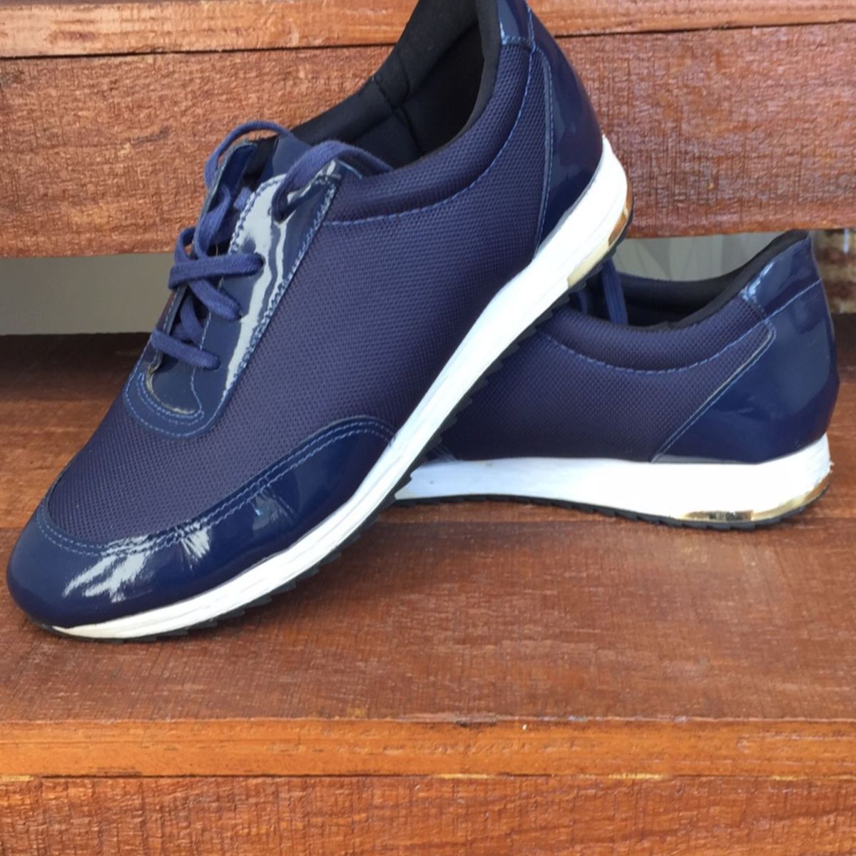 tenis usaflex feminino azul marinho