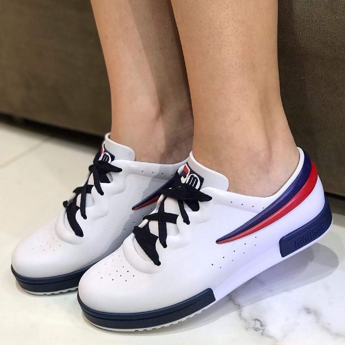 tênis da melissa com fila
