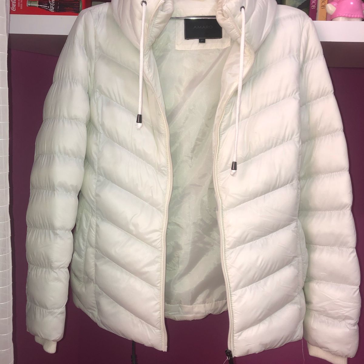 jaqueta amaro nylon puff