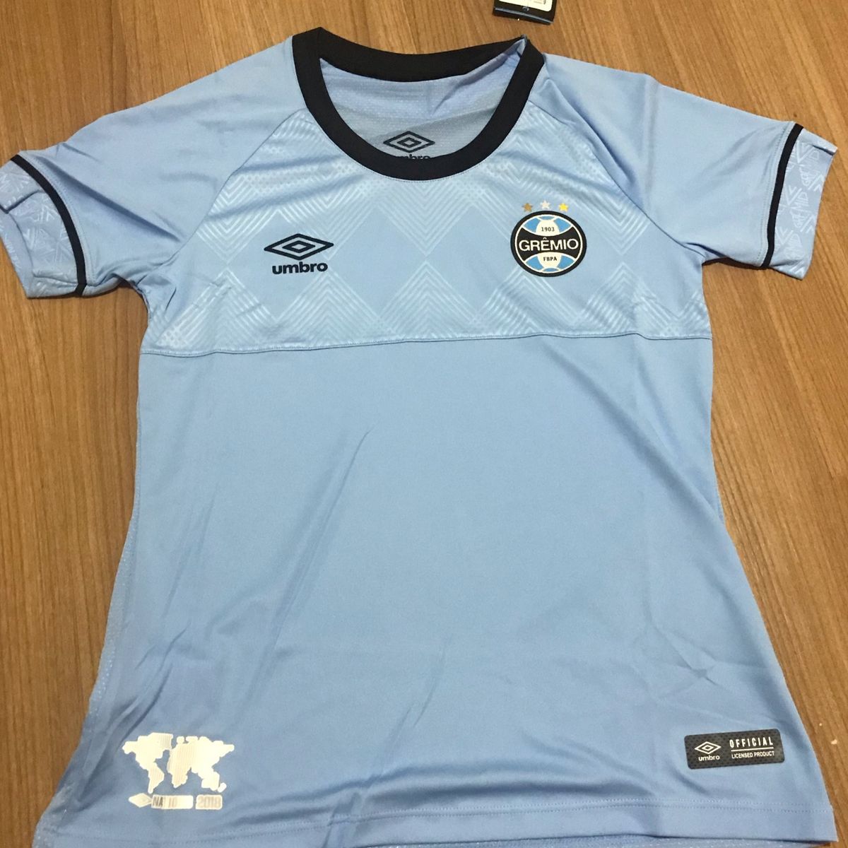 camisa charrua gremio feminina