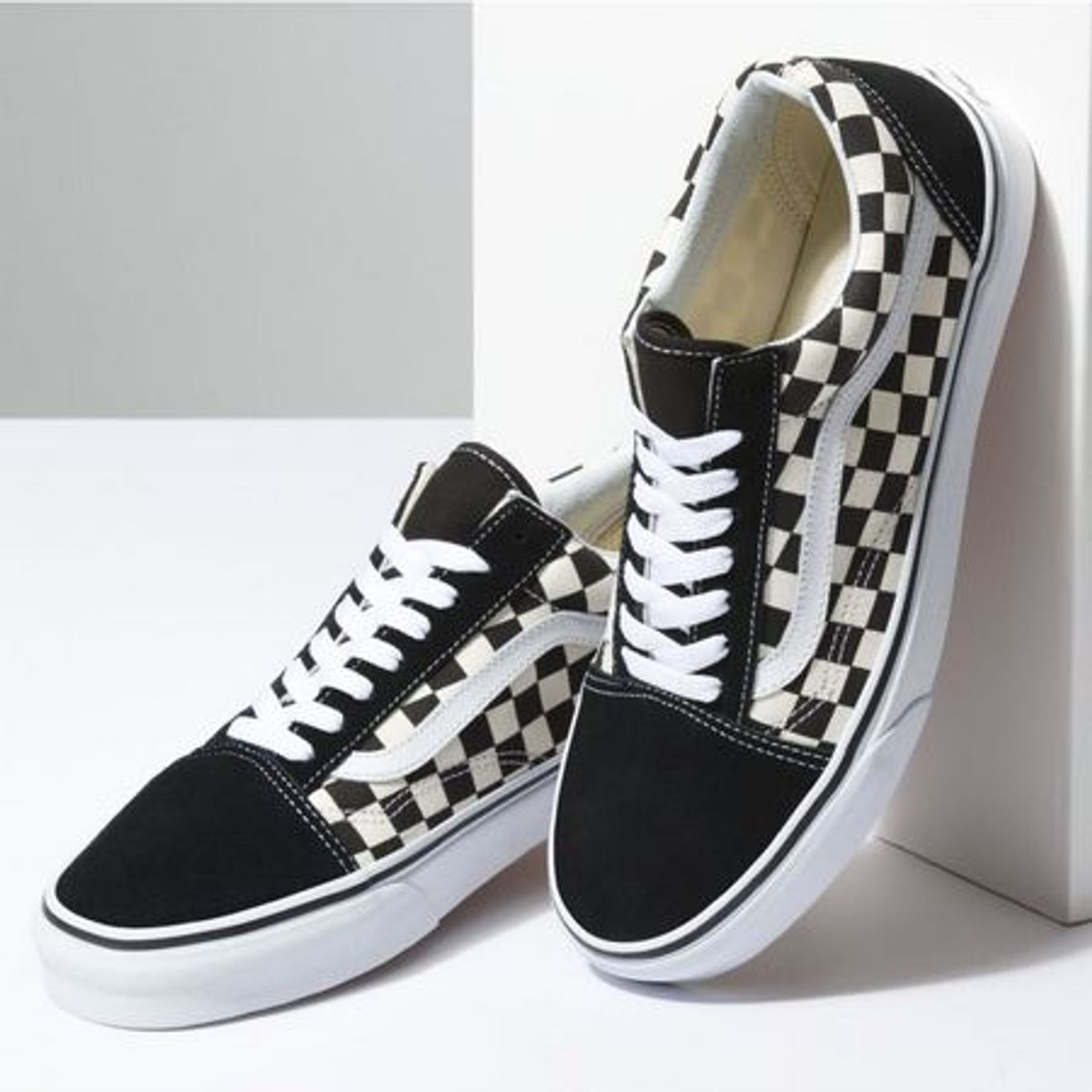 vans old skool quadriculado