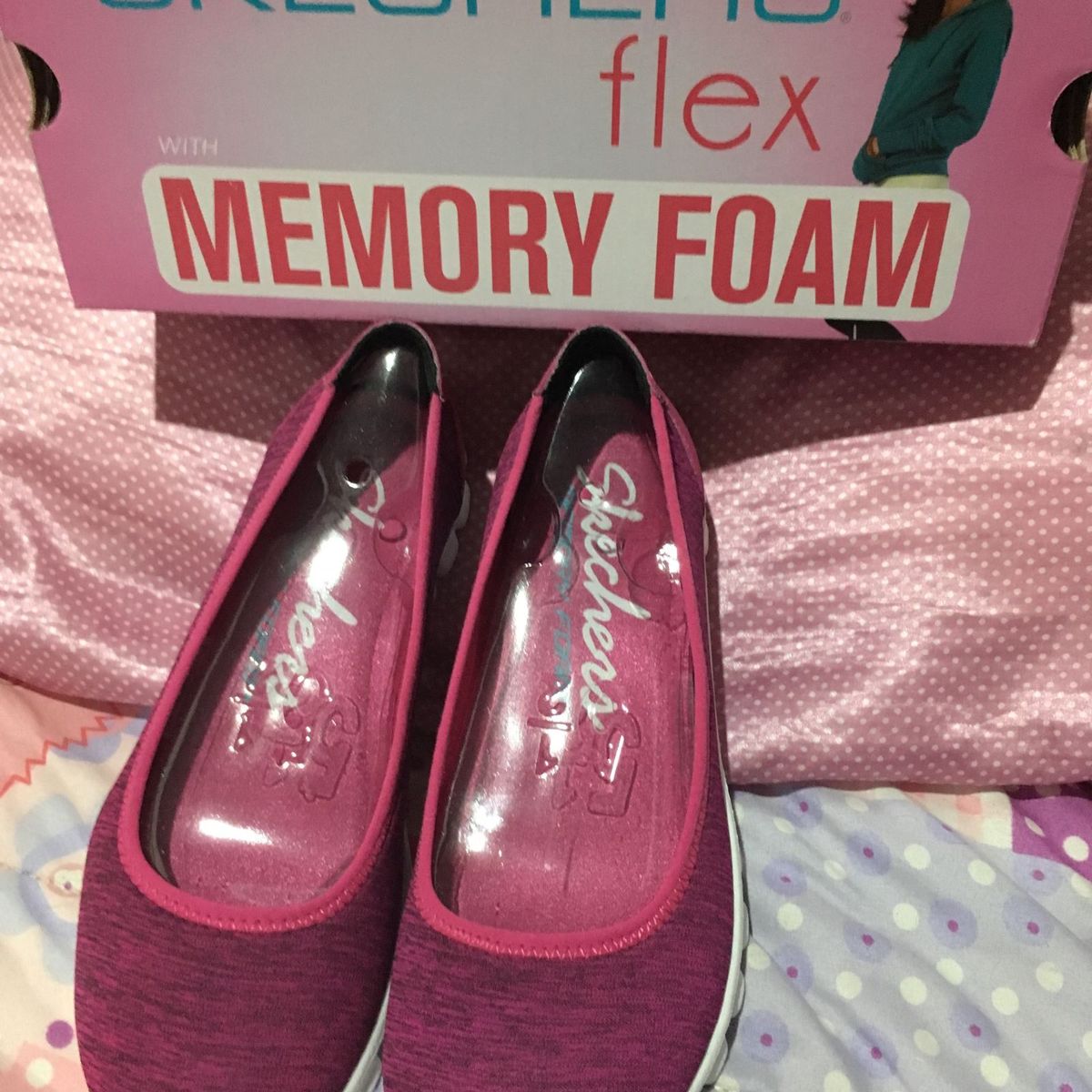 sapatilha skechers ez flex 2 roll whit it