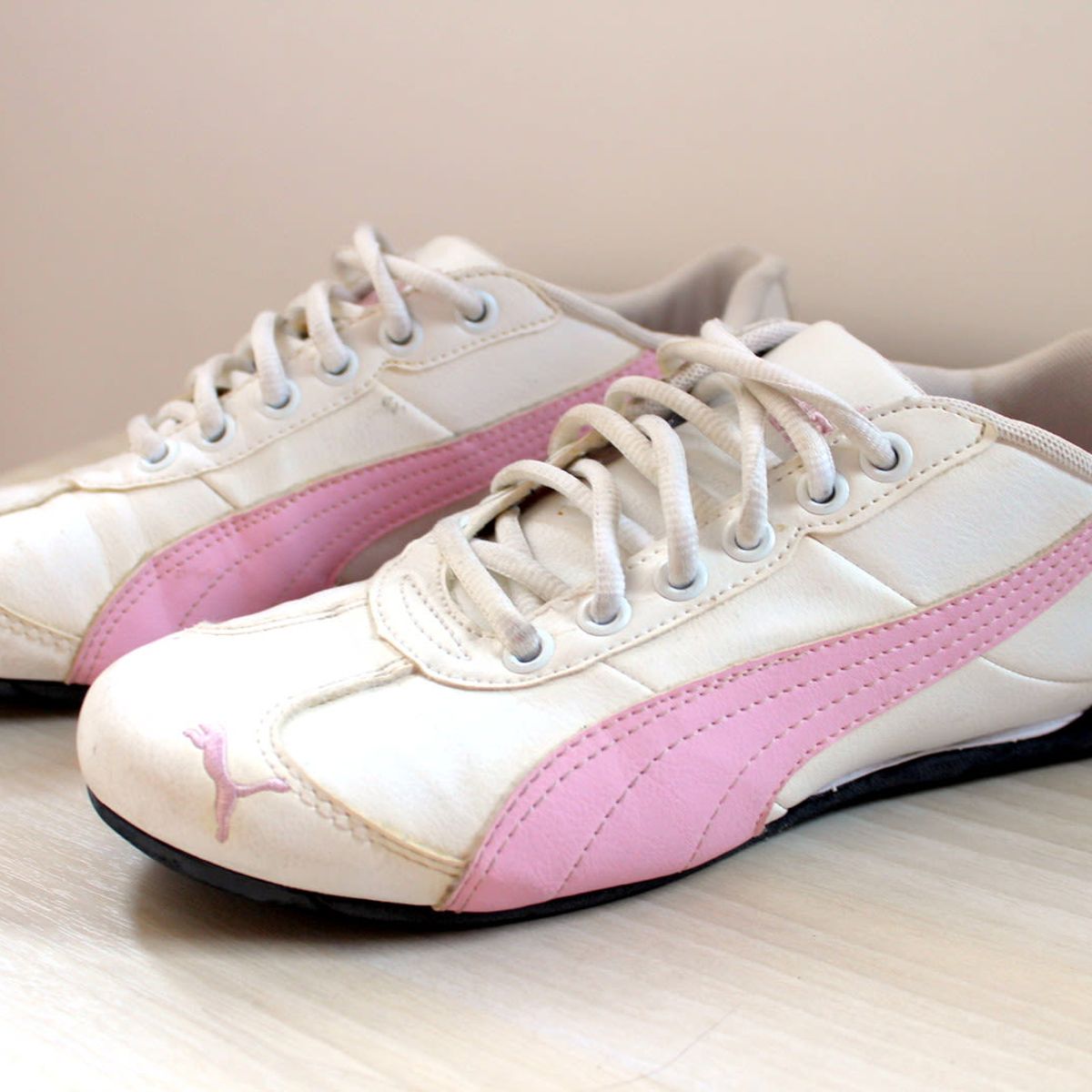 tenis puma feminino branco e rosa