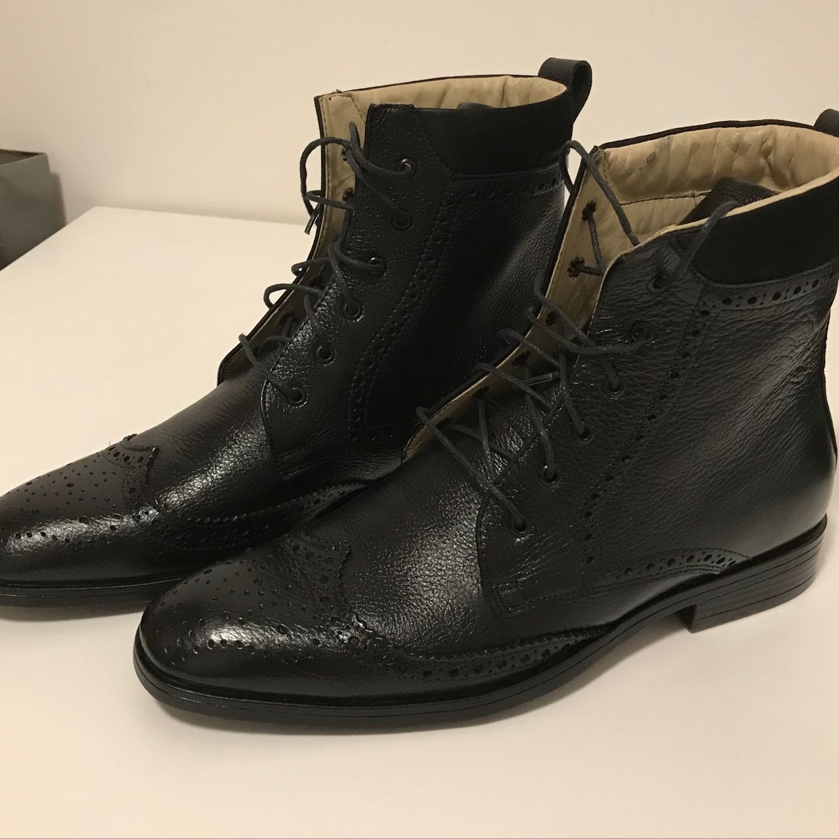 bota oxford preta