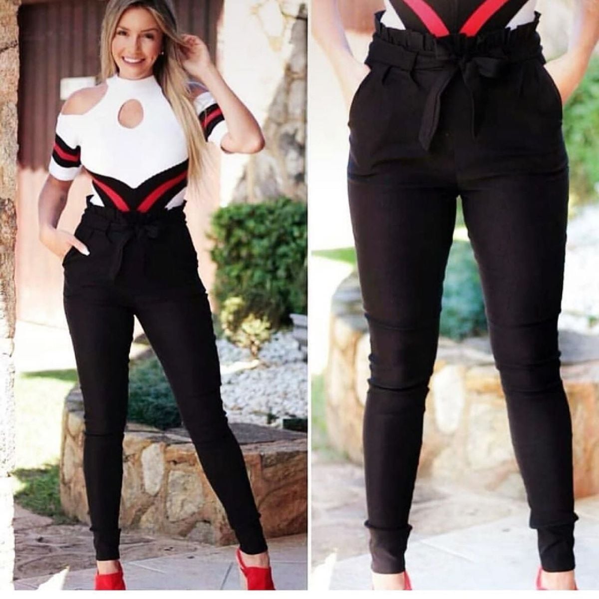 calça clochard skiny bengaline