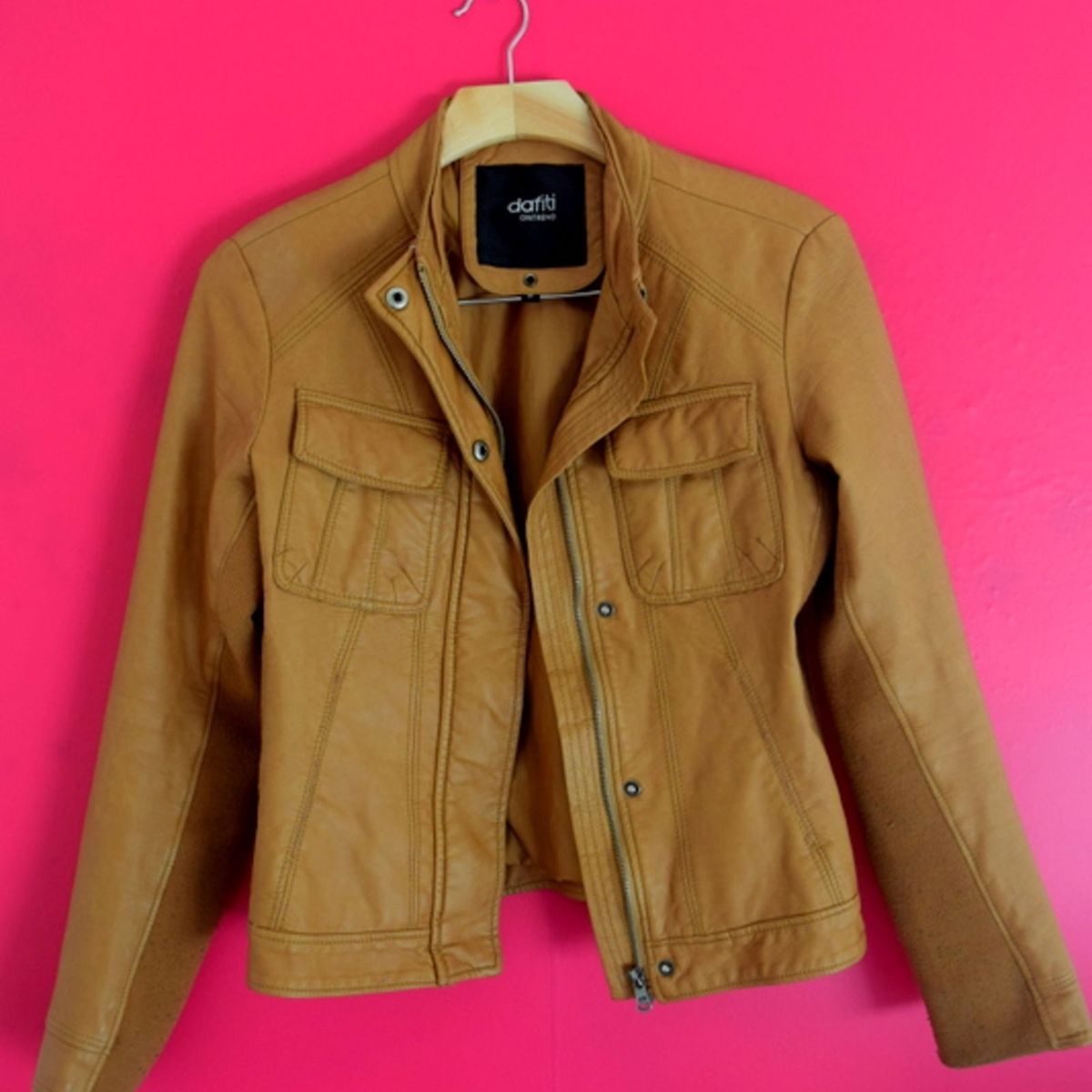 dafiti jaqueta de couro