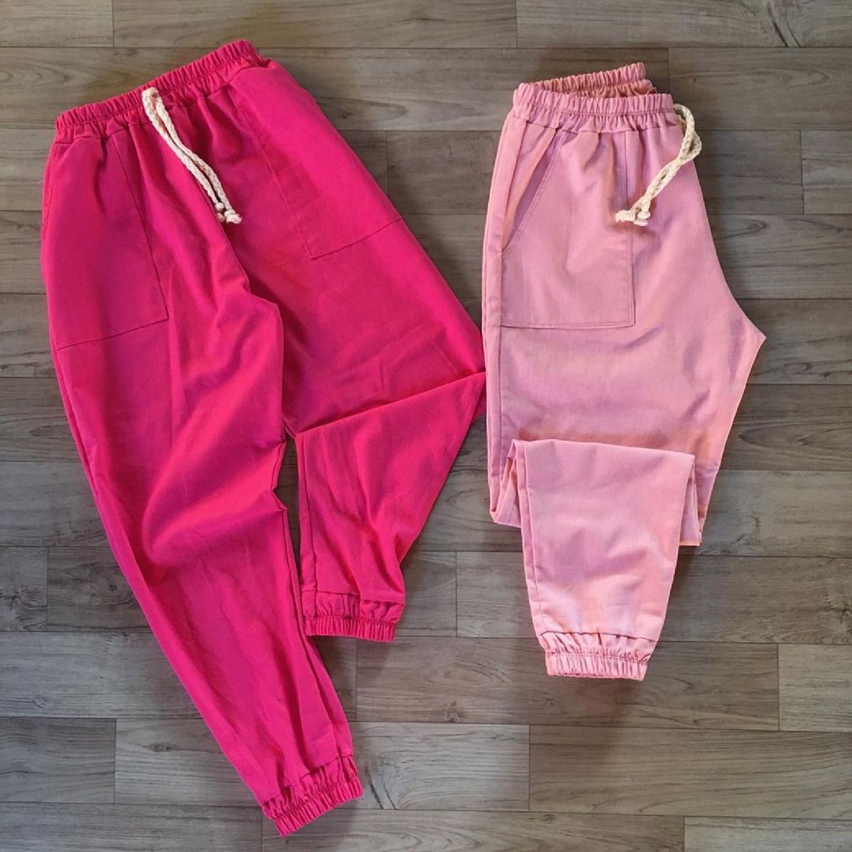 calça jogger pink