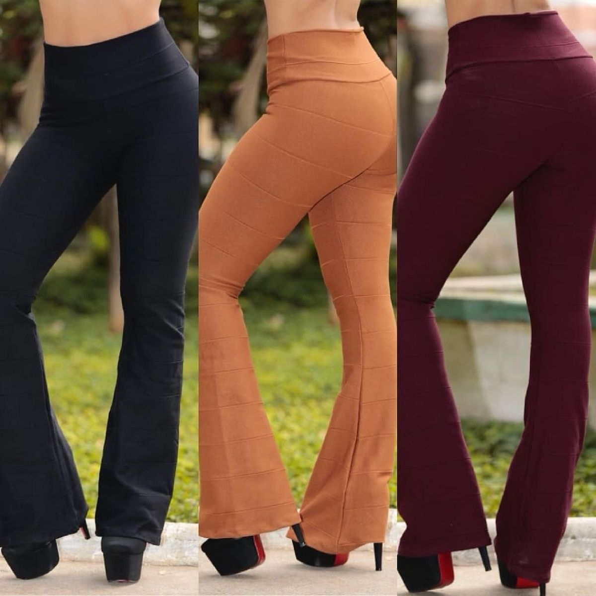 calça feminina bandagem