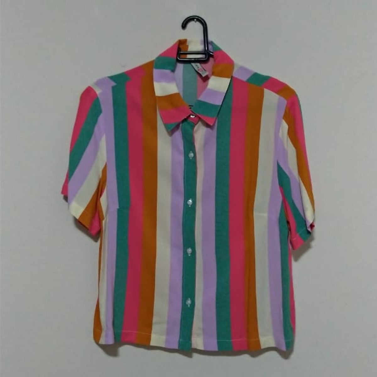 Camisa colorida hot sale renner