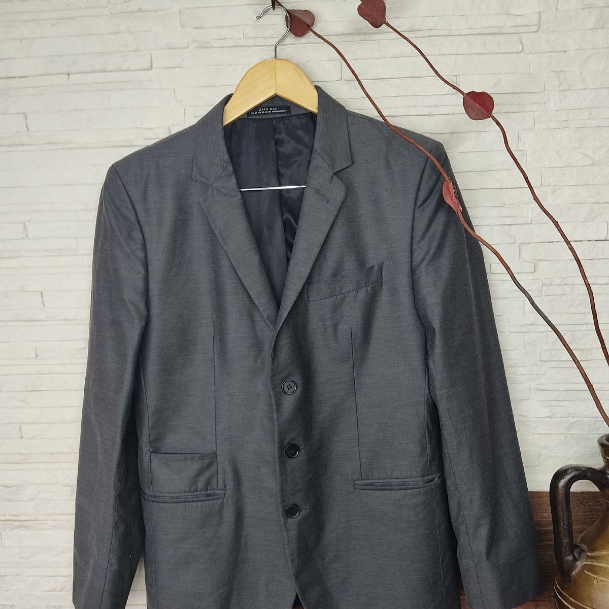 pea coat masculino zara