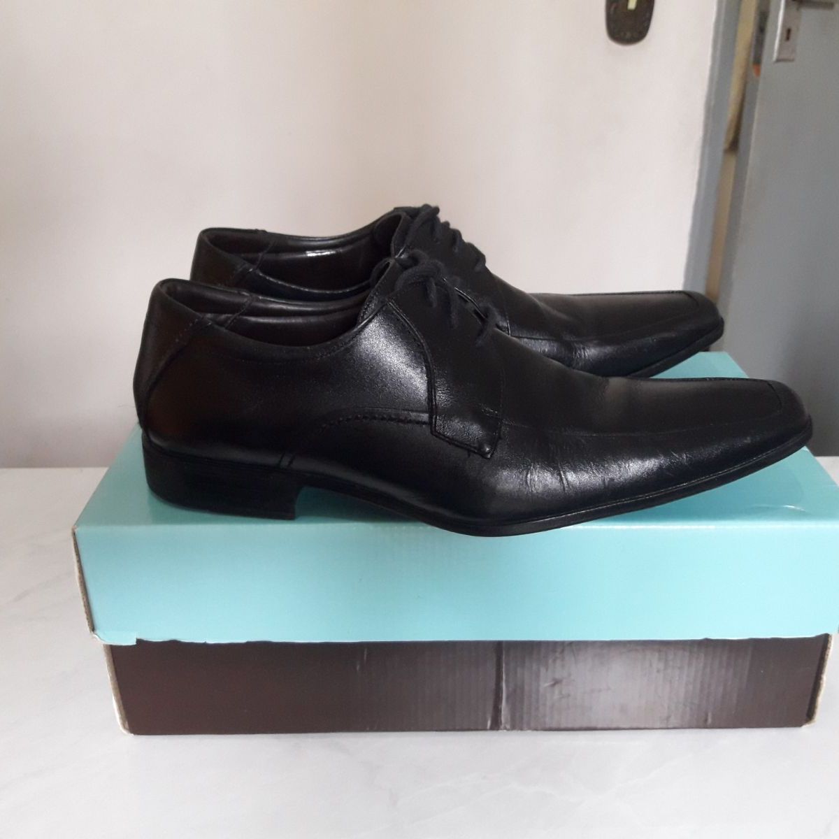 sapato social masculino cns preto