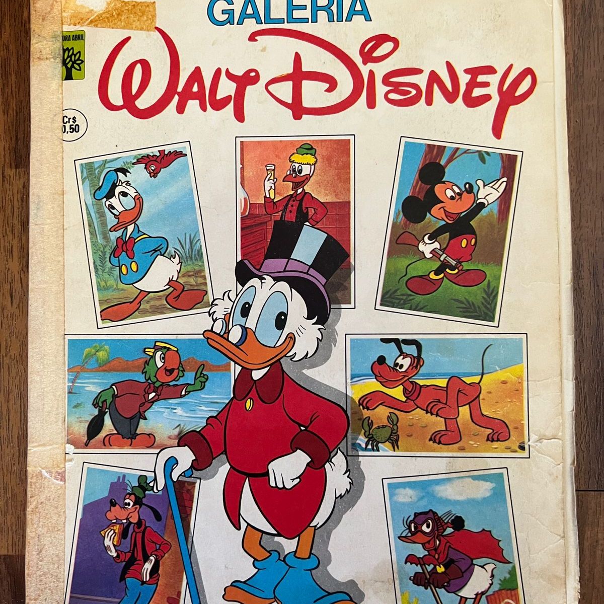 Álbum de Figurinhas Galeria Walt Disney Completo - 1976 | Disney