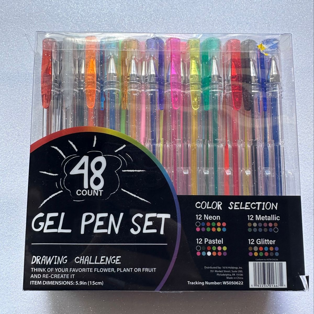 48-Count Gel Pen Set