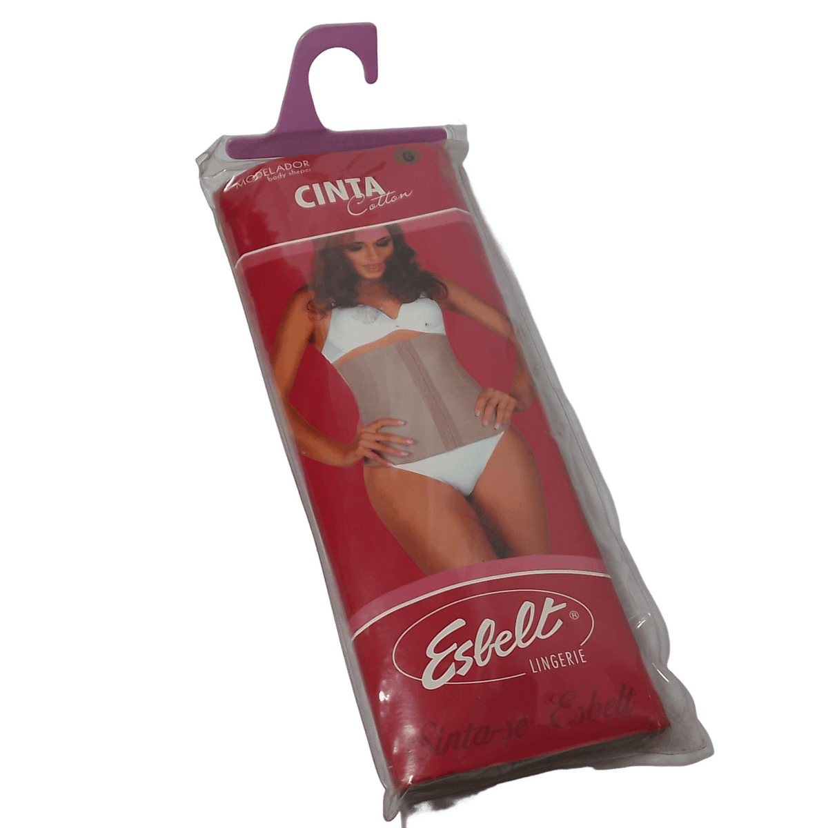 Ofertas de Cinta Modeladora Esbelt Cotton G, chocolate