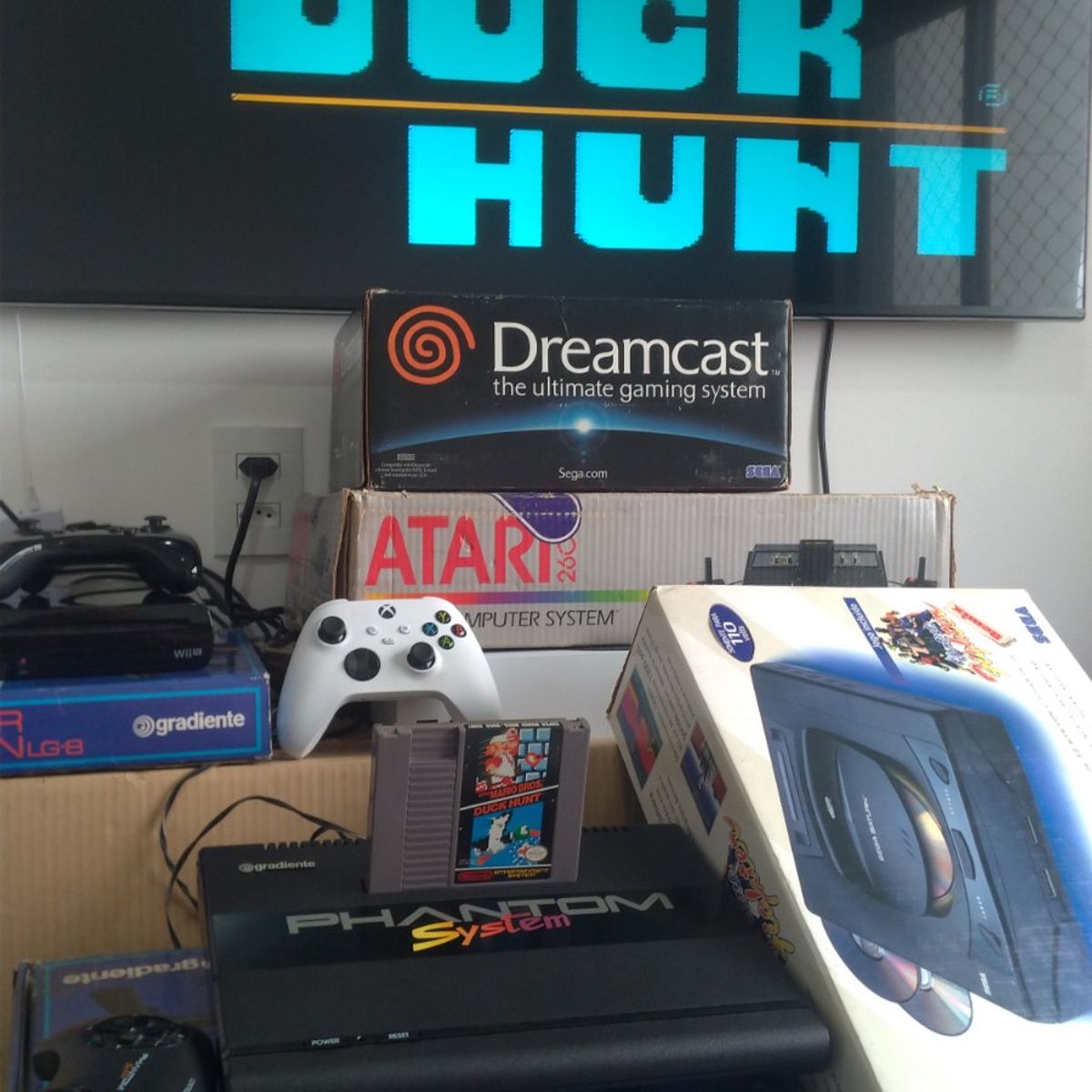 Duck hunt video clearance game system