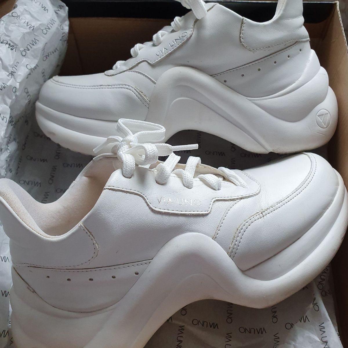 tênis feminino chunky sneaker via uno