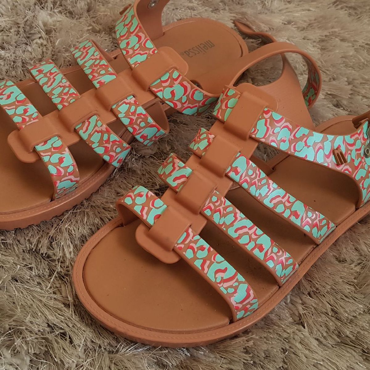 sandalia gladiadora melissa