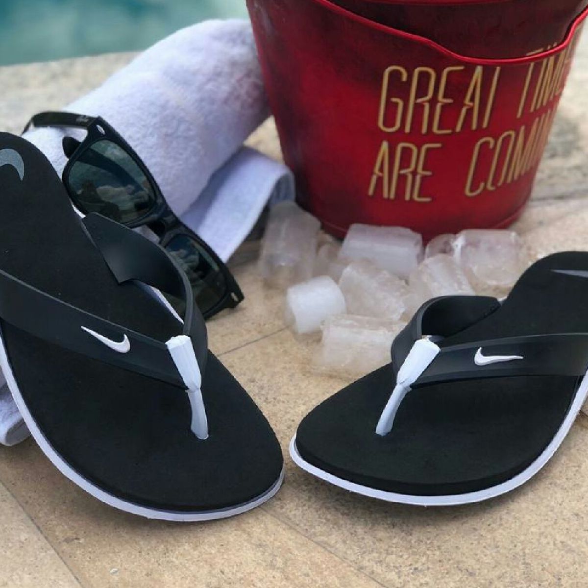 quero ver chinelo da nike