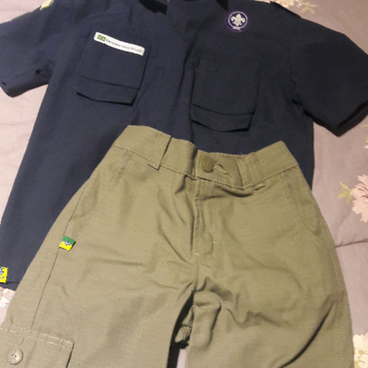 bota escoteiro infantil