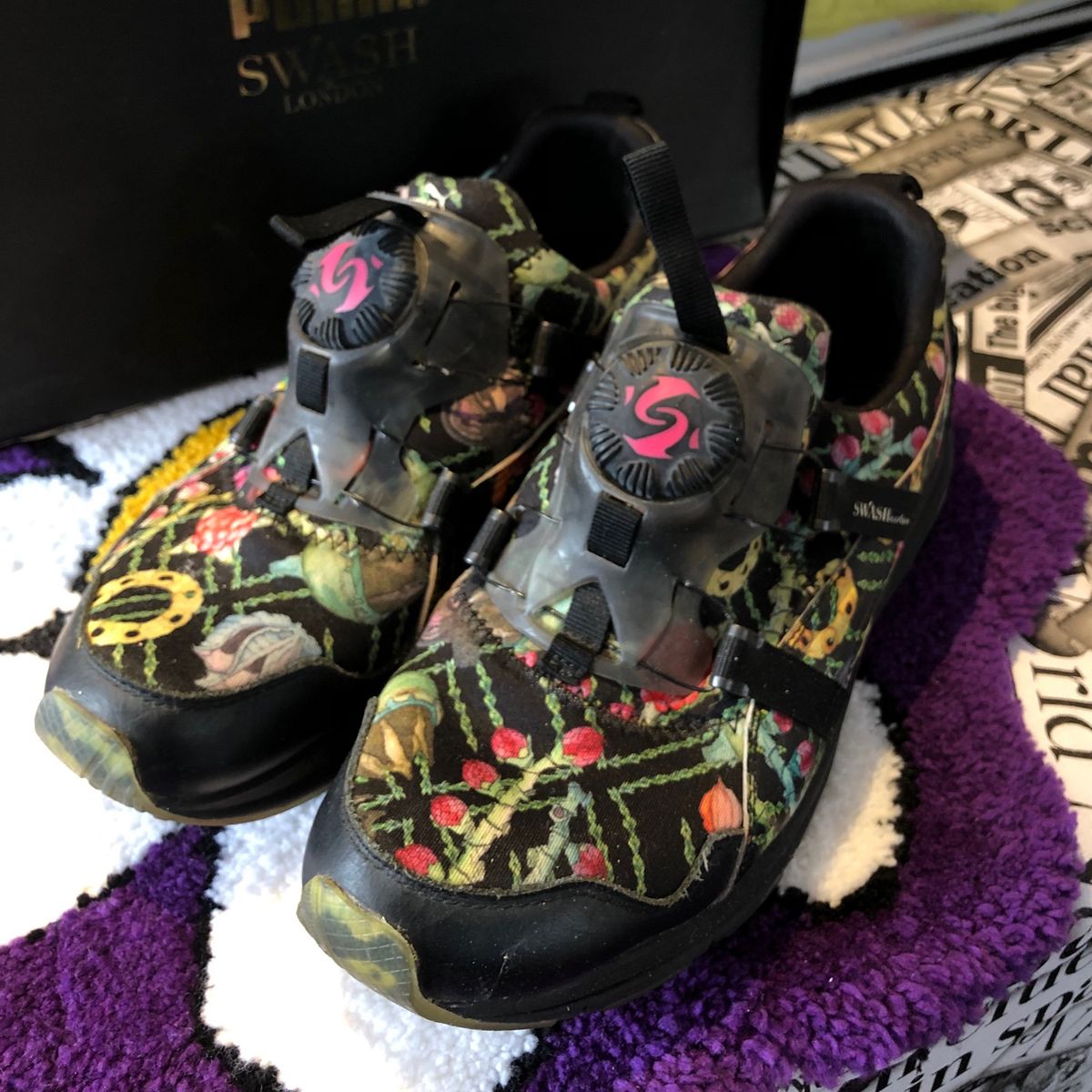 Puma disc blaze on sale floral