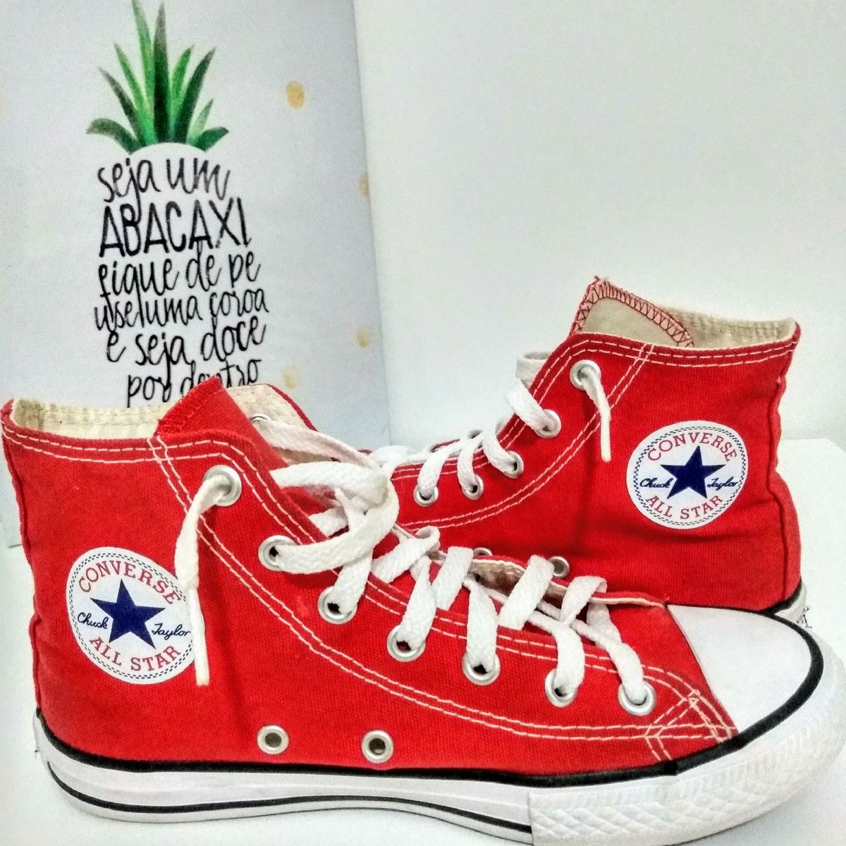 all star vermelho 32