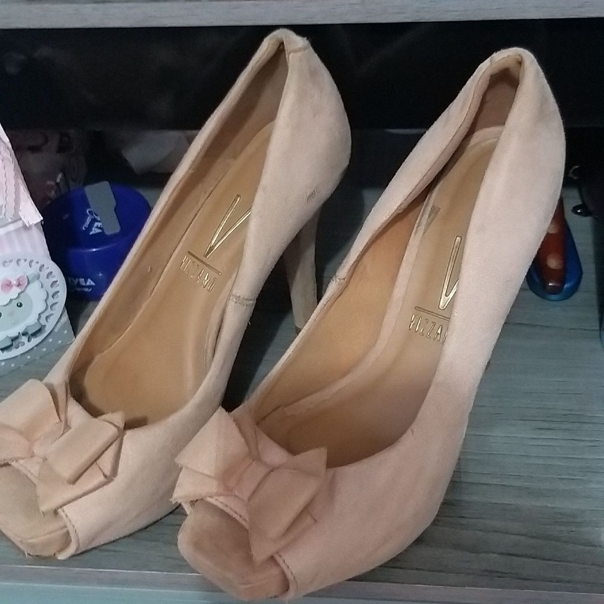 peep toe vizzano rosa