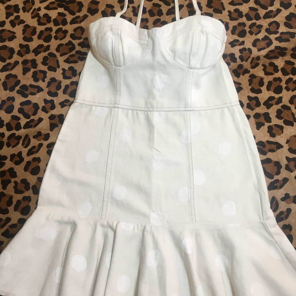 vestido decote meia taça