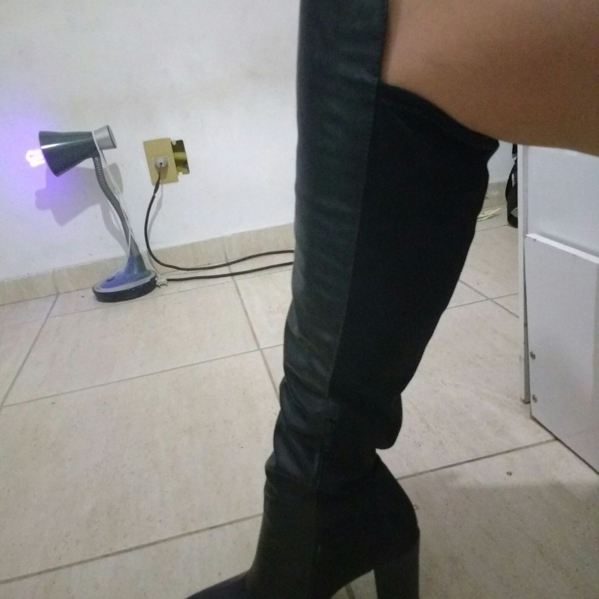 Bota beira rio over hot sale knee