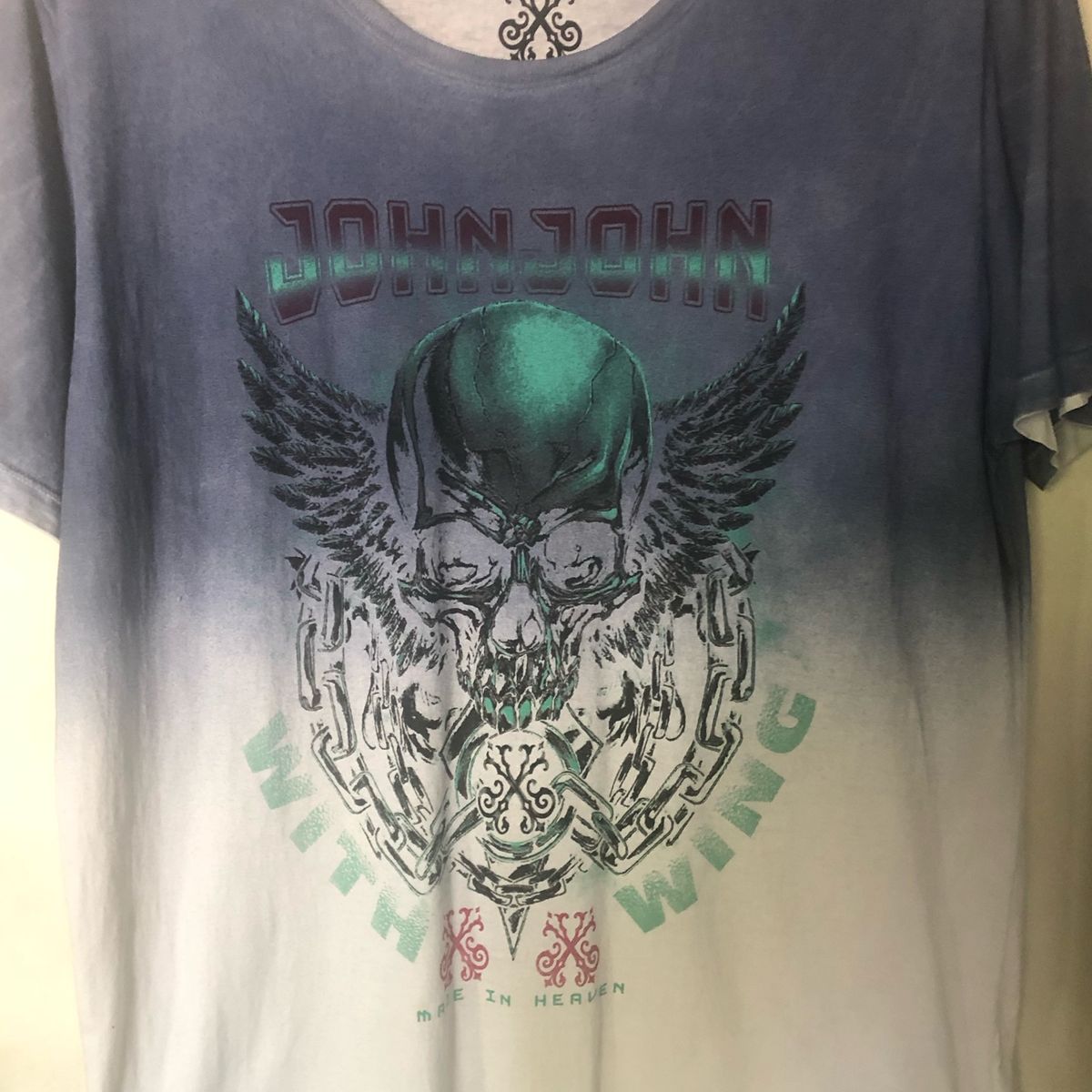 Camiseta John John Caveira Made in Heaven Masculina em Promoção na  Americanas