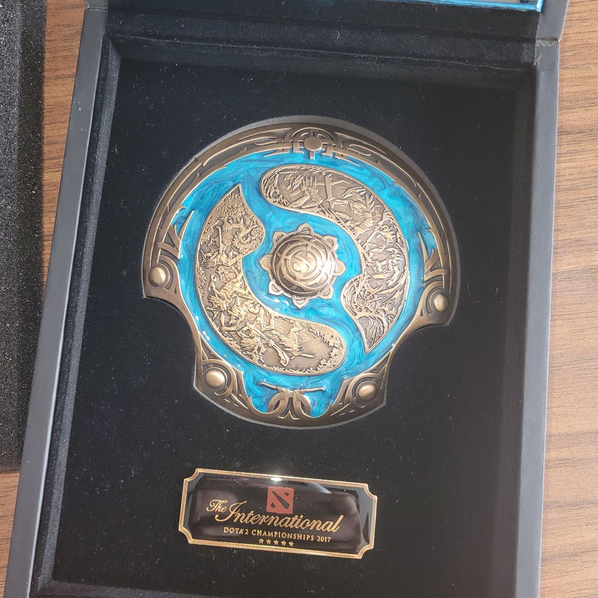 その他 Dota2 aegis 2017 Aegis do Imortal Dota 2 The International 2017 | Nunca Usado