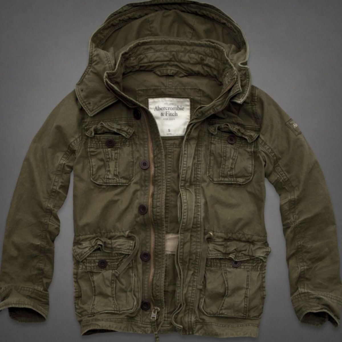 jaqueta masculina abercrombie