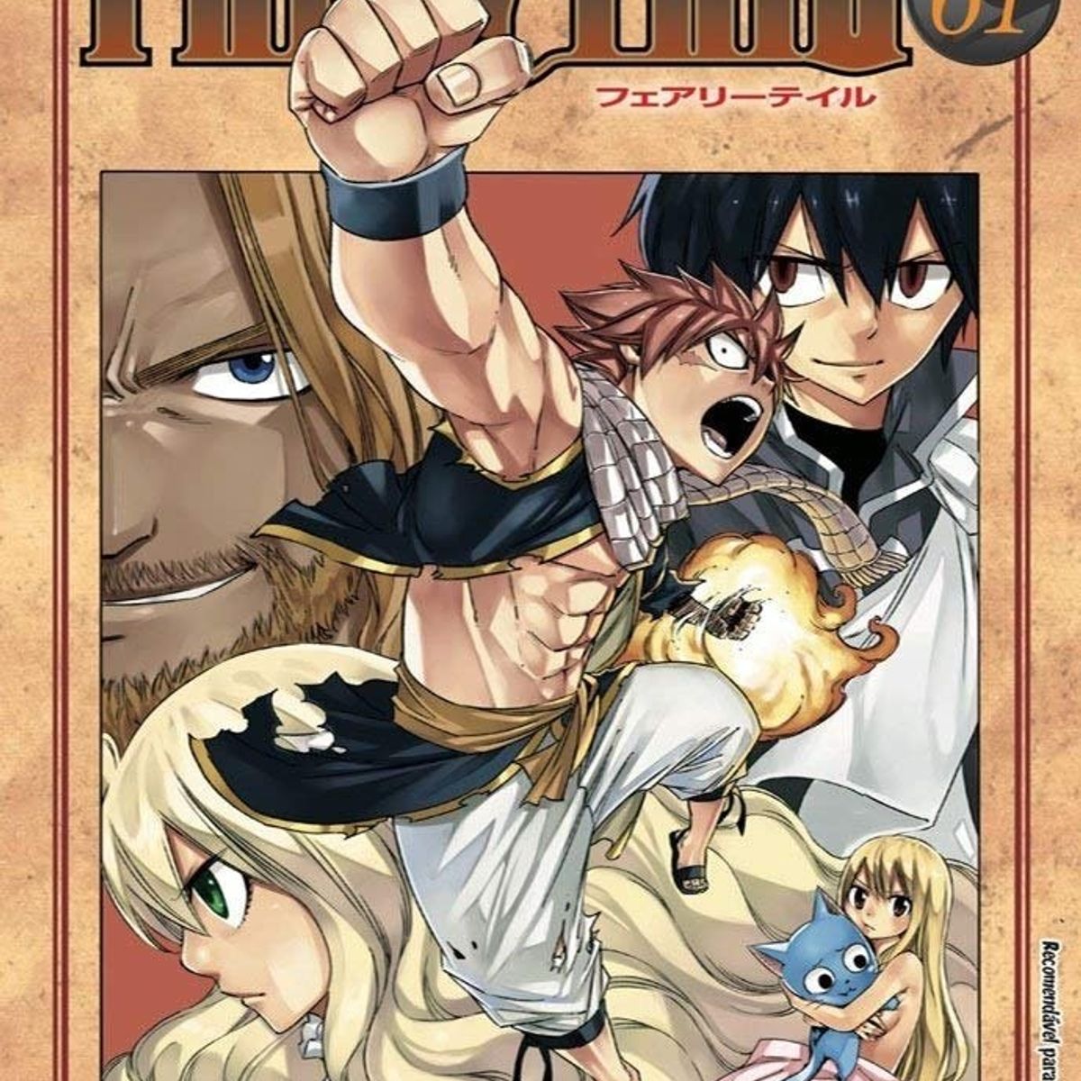 Fairy Tail Vol 61 Hiro Mashima Livro Jbc Usado Enjoei