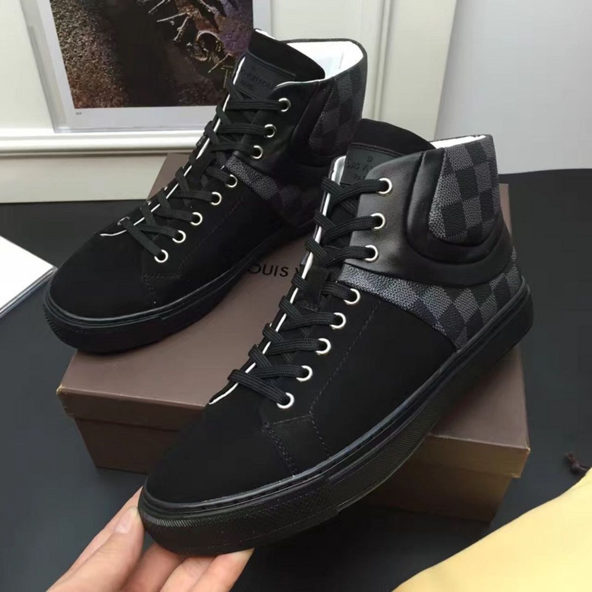 bota louis vuitton masculino