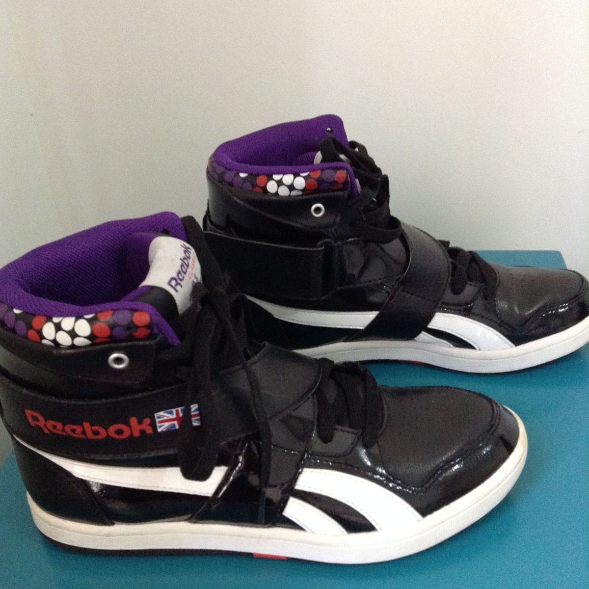 tenis reebok cano alto