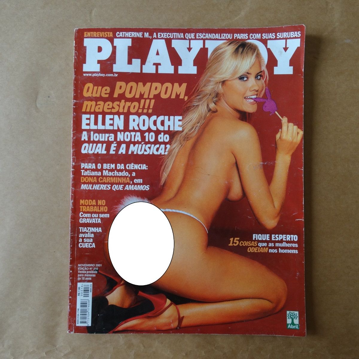 Playboy Ellen Rocche | Produto Masculino Playboy Usado 78503987 | enjoei