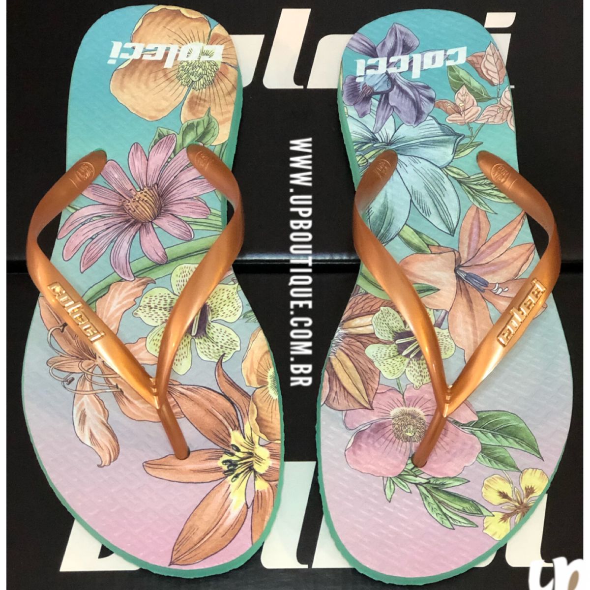 sandalias colcci estilo havaianas