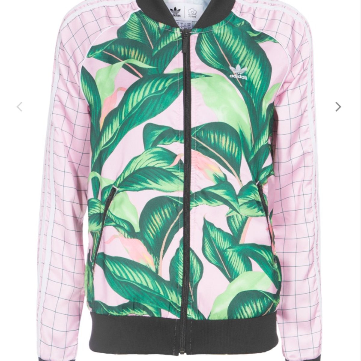 jaqueta floresta linda adidas