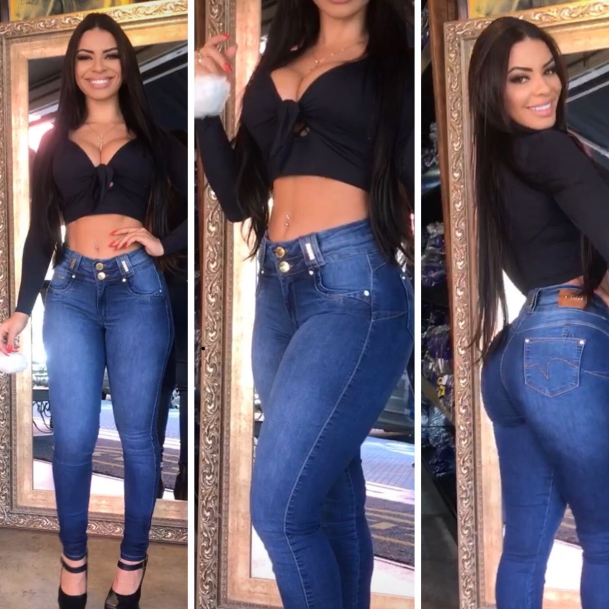 calça jeans da ri19