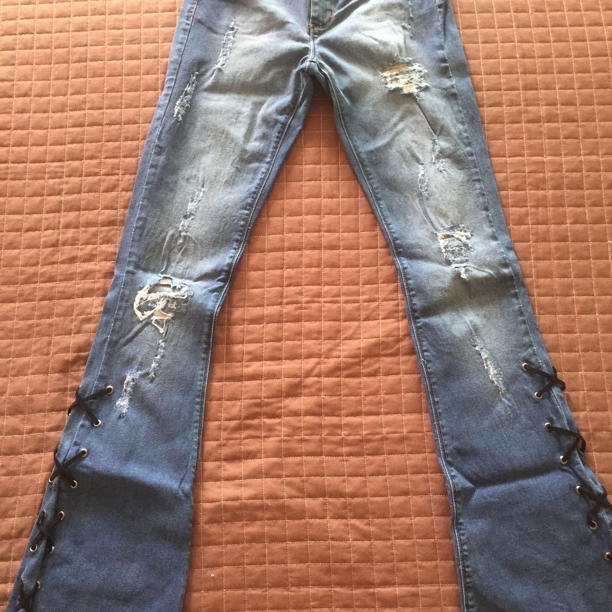 Calça jeans flare planet 2024 girl