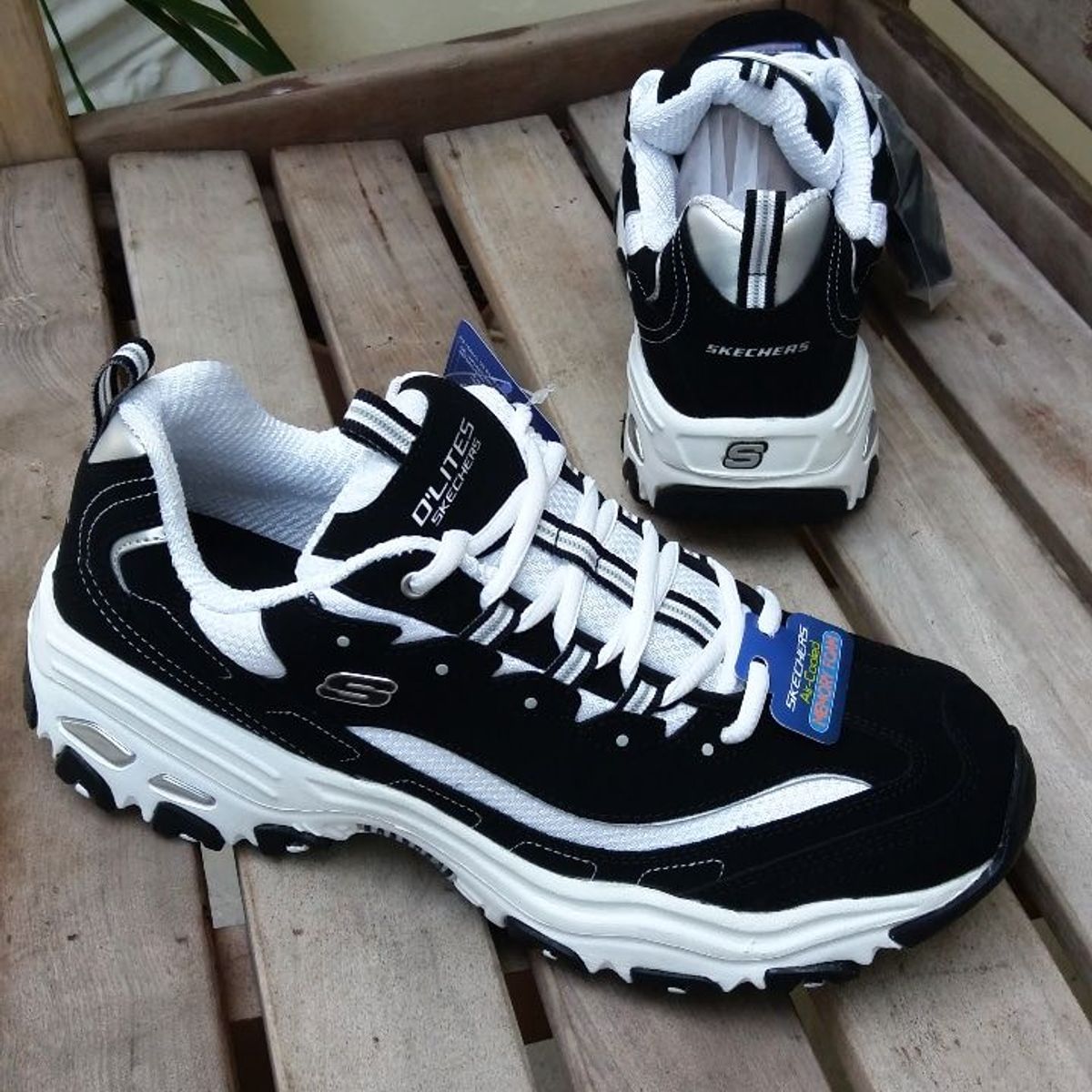 tenis chunky skechers