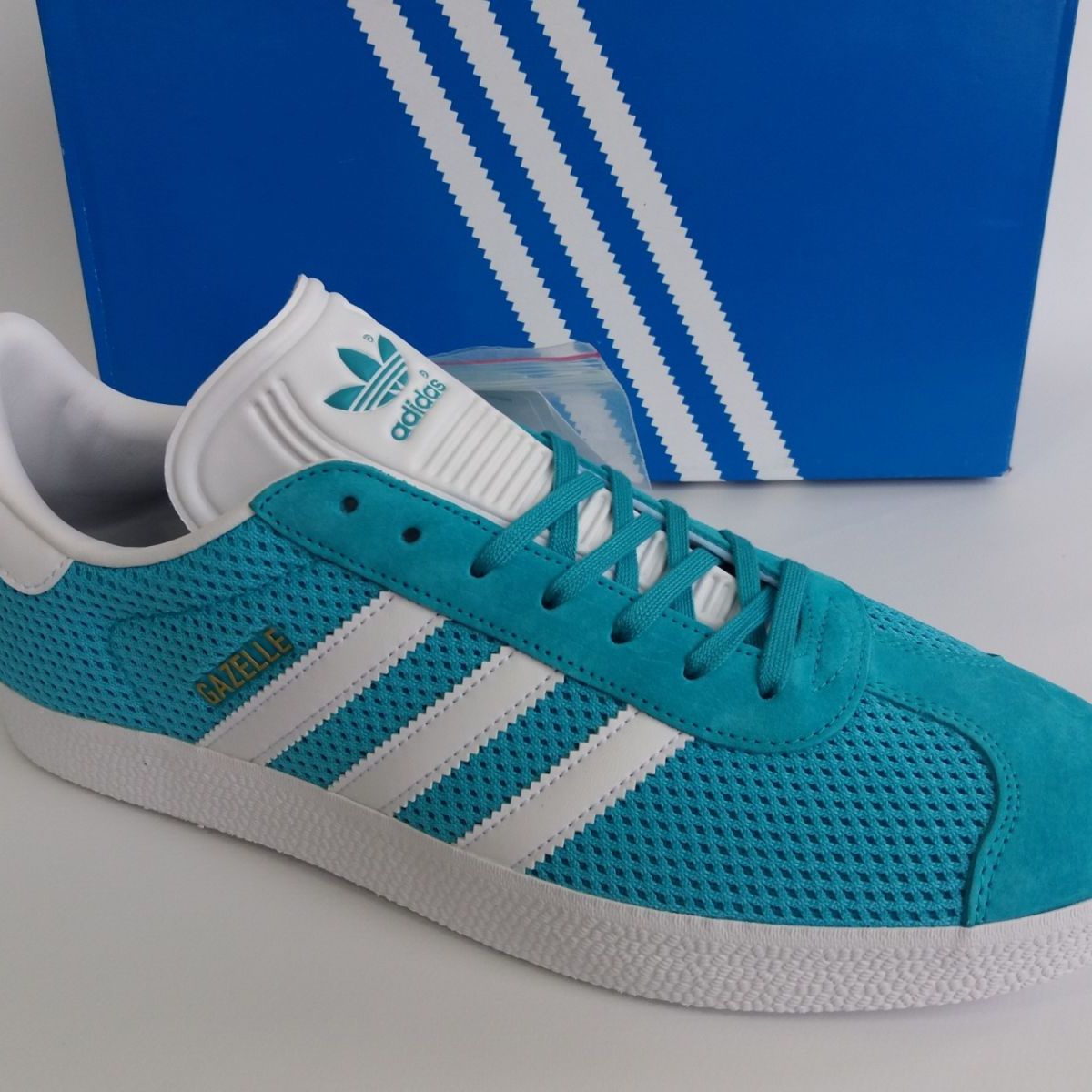 gazelle adidas verde agua
