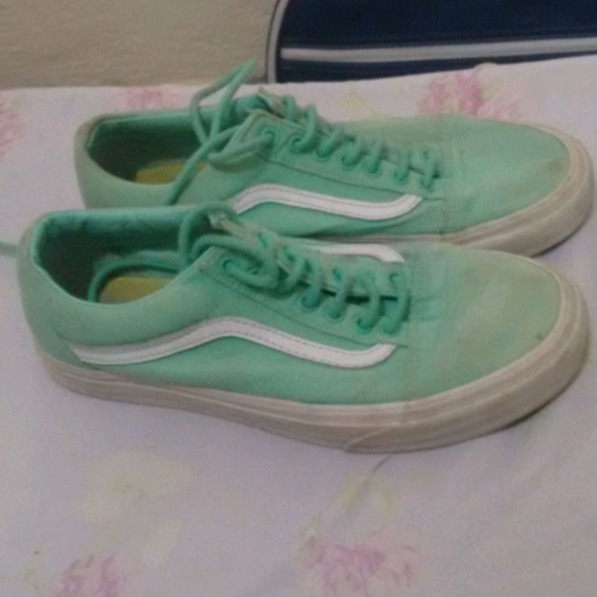 tenis vans old skool verde