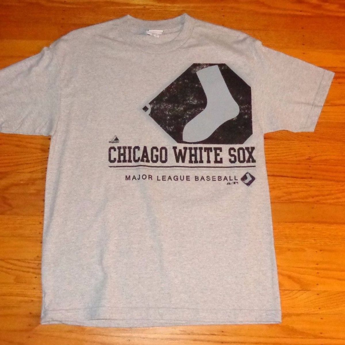 Camisa Beisebol Majestic Chicago White Sox, Branco/Preto - Sports Men