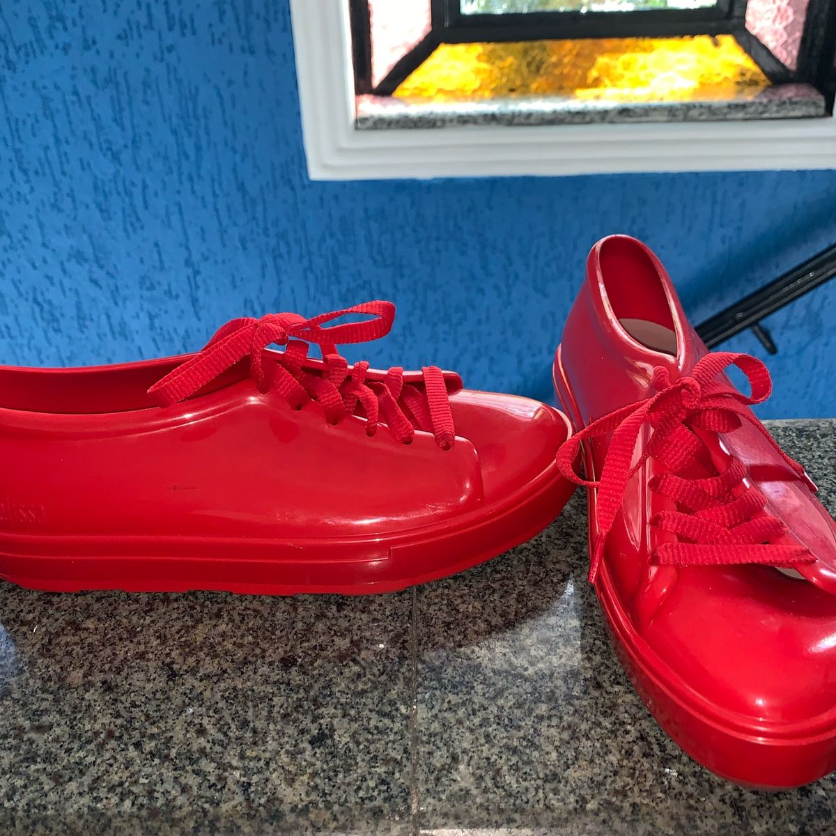 melissa tenis vermelho