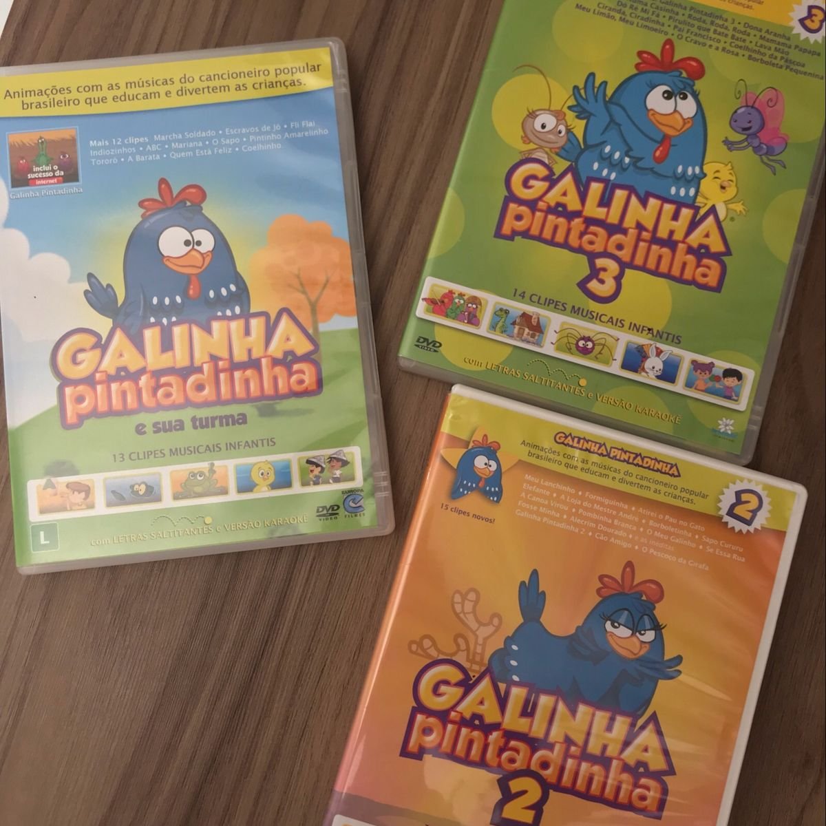 Dvds Galinha Pintadinha, Coleção Completa, Item Infantil Dvd Video Usado  51974289