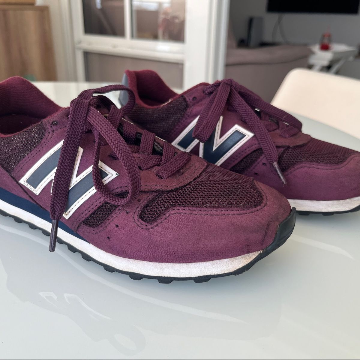 New balance 373 vinho feminino sale