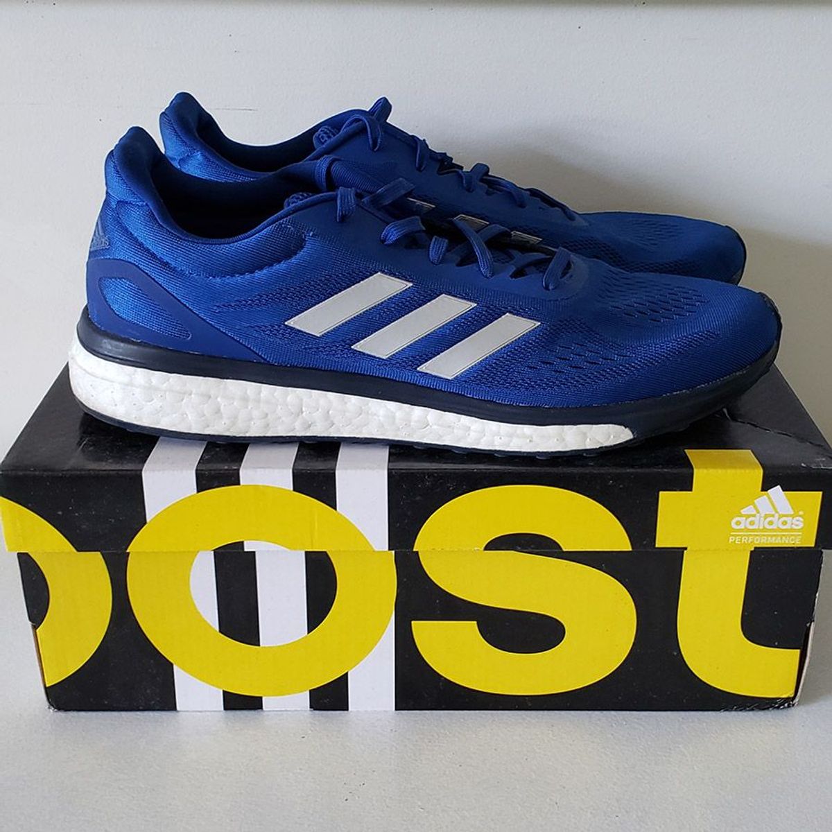 tenis adidas boost azul