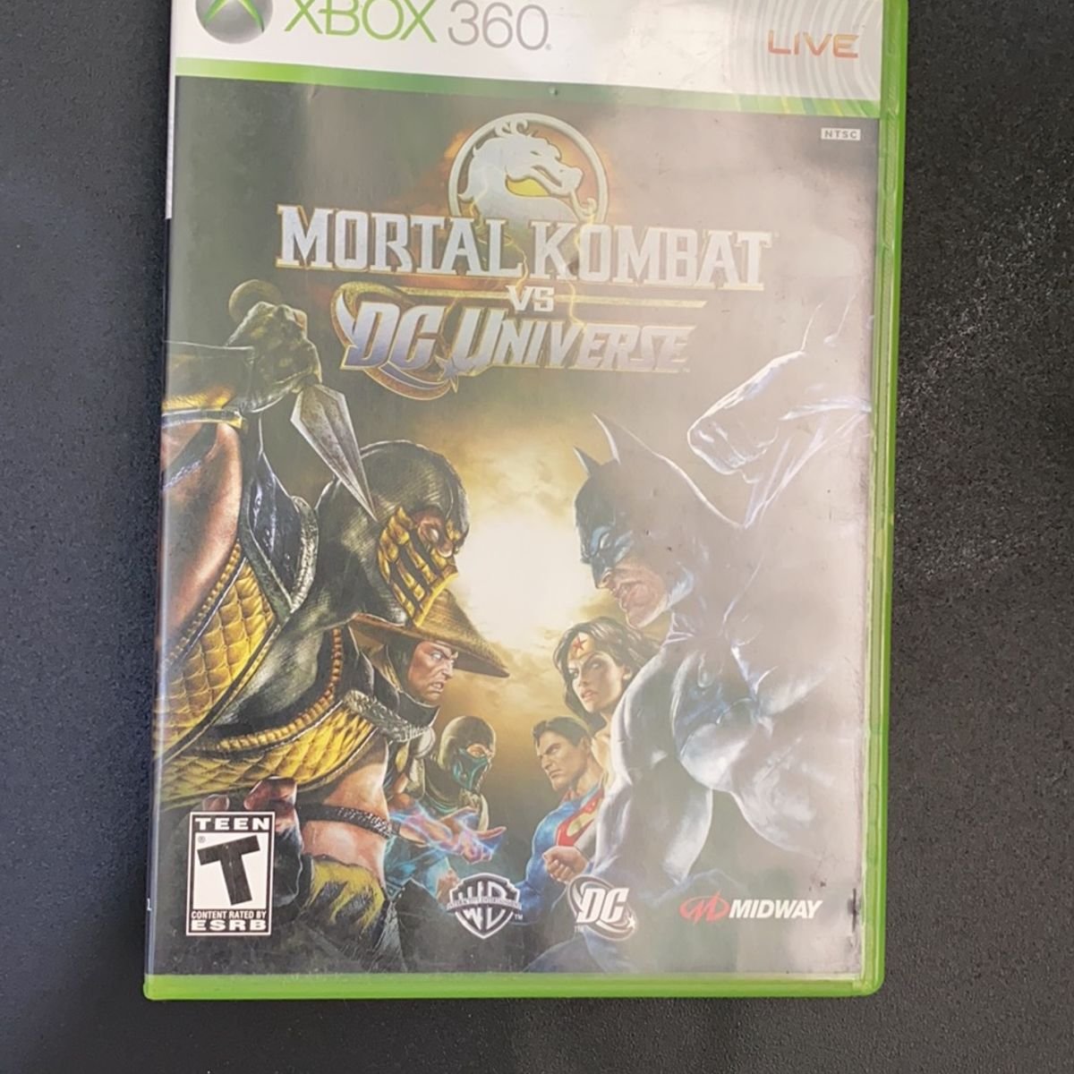 Jogo de Luta Mortal Kombat vs Dc Xbox 360 Seminovo