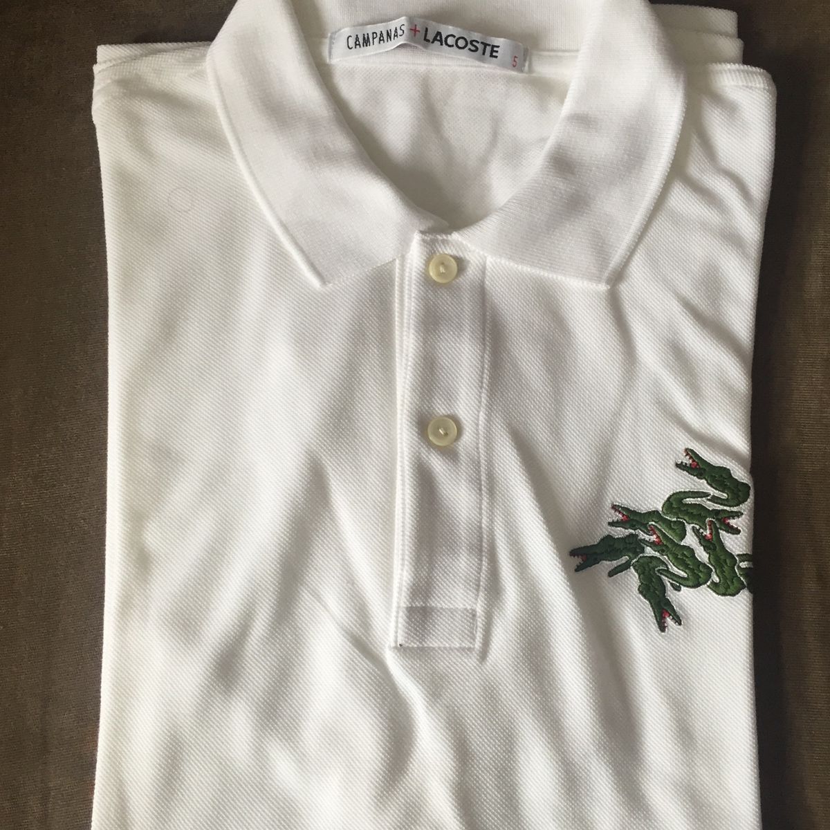 Lacoste Irm os Campana Camiseta Masculina Lacoste Irmaos Campana